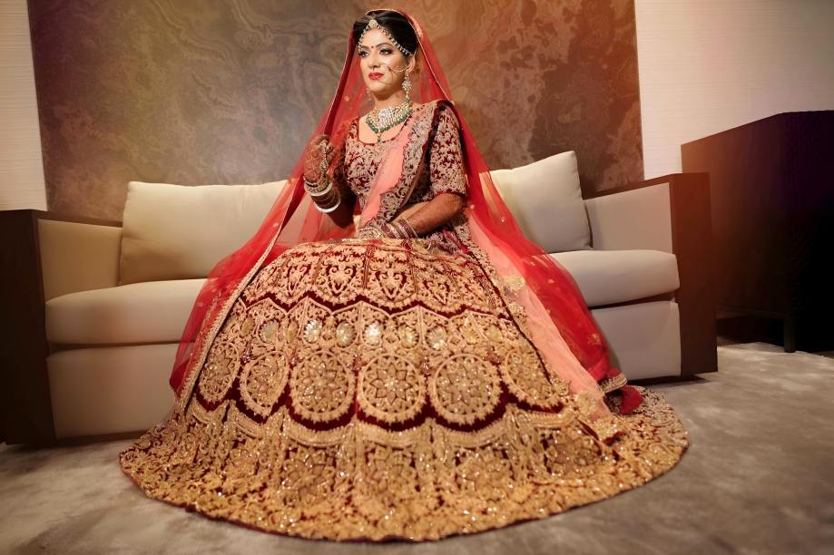 New punjabi on sale bridal suit
