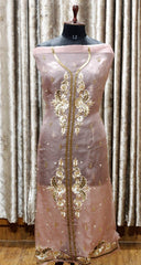 Rose Gold Full Suit With Same Colour Dupatta-1535