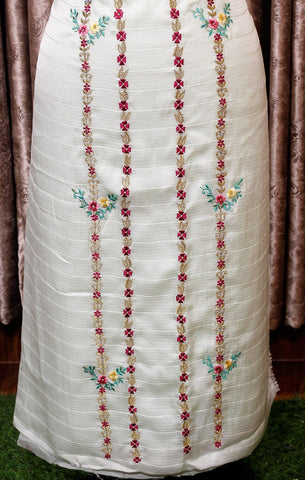 Light Sky Full Suit With Tie Dye Dupatta-1537
