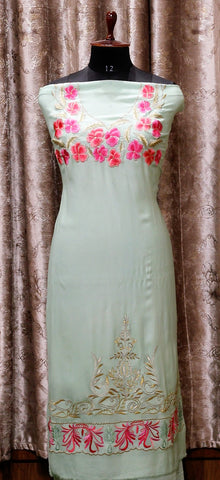 Light Sea Green Full Suit With Same Colour Dupatta-1548
