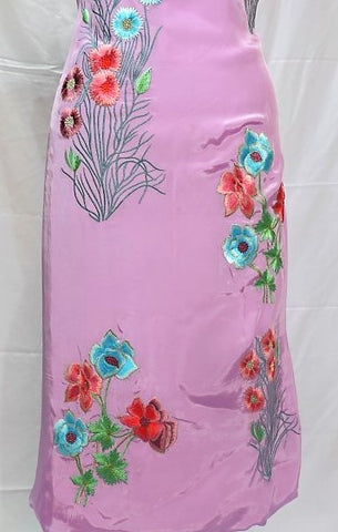 Light Purple Full Suit With Tabbi Silk Tie Dye Dupatta-1431