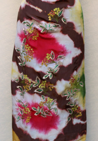 Tie and Dye Full Suit With Tabbi Silk Tie Dye Dupatta