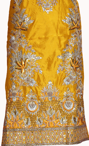 Mustard Full Suit With Same Colour Dupatta