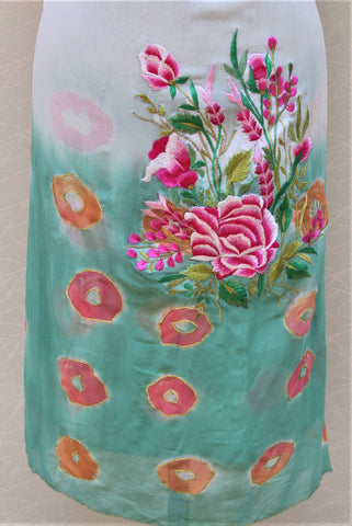 Double Dye Tie Dye Full Suit With Tabbi Silk Tie Dye Dupatta
