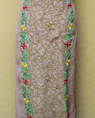 Lavender Full Suit With Tabbi Silk Printed Dupatta